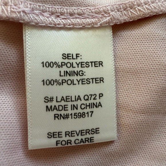 Arula women’s pink Floral Print Maxi Dress with Puff Sleeves- NWT Size 2X - Picture 8 of 10